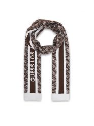 Guess Szalik W4BZ22 Z3JD2 Brązowy. Brązowe rękawiczki Guess, z aplikacjami, z materiału. Za 239.99 zł.