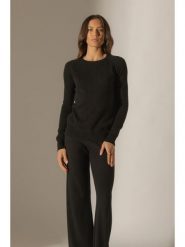 Perfect Cashmere Kaszmirowy sweter w kolorze czarnym rozmiar: XL. Czarne swetry Perfect Cashmere, xl, bez wzorów, z kaszmiru, bez ramiączek. Za 347.99 zł.