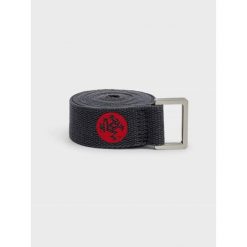 Pasek do jogi Manduka unfold 182cm - Thunder. Szare paski Manduka, bez wzorów, sportowe. Za 49.99 zł.