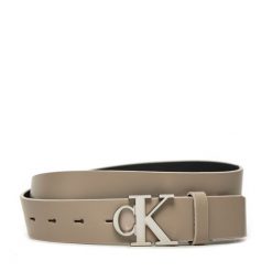 Pasek Damski Calvin Klein. Brązowe paski Calvin Klein, bez wzorów. Za 219.99 zł.