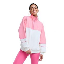 Bluza dla Kobiety ESS ENERGY NEW Różowy. Czerwone bluzy Roxy, bez wzorów, z bawełny, bez kaptura. Za 319.99 zł.