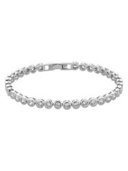 U.S. Polo Assn. Bransoletka z kryształami rozmiar: onesize. Szare bransoletki U.S. Polo Assn., metalowe. Za 183.15 zł.