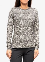 Bluza rowerowa damska Fjallraven/Specialized Cotton CaliSwe LS. Szare bluzy Fjällräven, na lato, s, bez wzorów, z bawełny, bez kaptura. Za 280.49 zł.