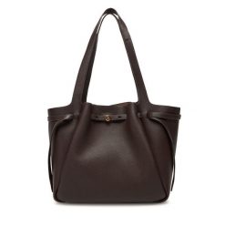 Torebka Tory Burch. Brązowe torebki klasyczne Tory Burch, bez wzorów, bez dodatków. Za 2,119.00 zł.