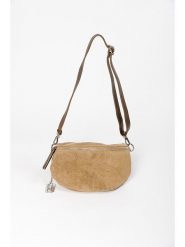Anna Morellini Skórzana torebka "Filellia" w kolorze beżowym - 25 x 14 x 1 cm rozmiar: onesize. Brązowe torby na ramię Anna Morellini, bez wzorów, z materiału, na ramię, bez dodatków. Za 173.99 zł.