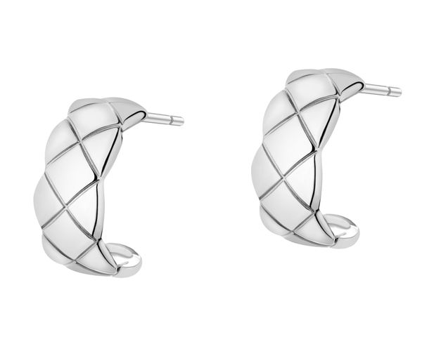 Kolczyki ze stali szlachetnej - koła. Kolczyki Elixa, ze stali. Za 149.00 zł.