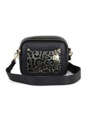 Anna Morellini Skórzana torebka "Aldina" w kolorze czarnym - 22 x 18 x 11 cm rozmiar: onesize. Czarne torby na ramię Anna Morellini, bez wzorów, z materiału, na ramię, bez dodatków. Za 217.99 zł.