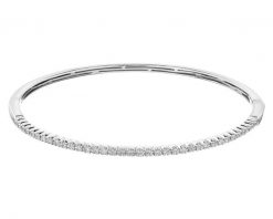 Bransoletka z białego złota z brylantami - 0,50 ct - próba 750. Białe bransoletki Apart, z brylantem, złote. Za 14,990.00 zł.