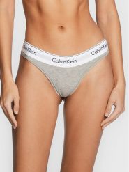 Calvin Klein Underwear Figi brazylijskie 000QF5981E Szary. Szare figi Calvin Klein Underwear, s, bez wzorów, z bawełny. Za 59.99 zł.