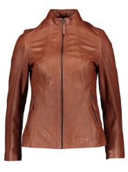 7eleven Skórzana kurtka w kolorze jasnobrązowym rozmiar: 38. Brązowe kurtki 7eleven, bez wzorów, ze skóry, bez kaptura. Za 323.50 zł.