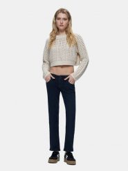 LTB Dżinsy "Molly 200" - Slim fit - w kolorze granatowym rozmiar: W32/L32. Niebieskie jeansy LTB, l, z aplikacjami. Za 166.88 zł.