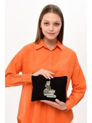 BAGmori Kosmetyczka w kolorze czarnym - 25 x 18 cm rozmiar: onesize. Czarne kufry i kosmetyczki BAGmori, bez wzorów, z bawełny, bez dodatków. Za 21.99 zł.