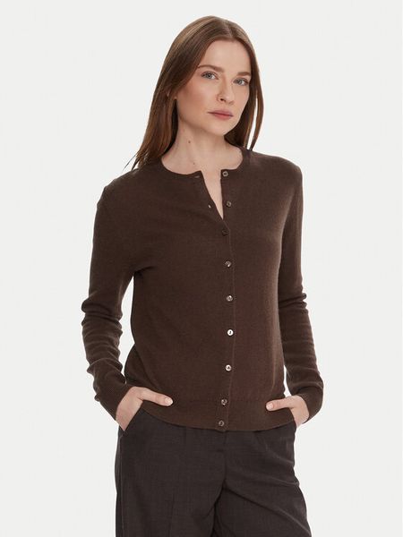 United Colors Of Benetton Kardigan 1002D5485 Brązowy Regular Fit. Brązowe kardigany United Colors of Benetton, s, bez wzorów, z wełny. Za 219.99 zł.