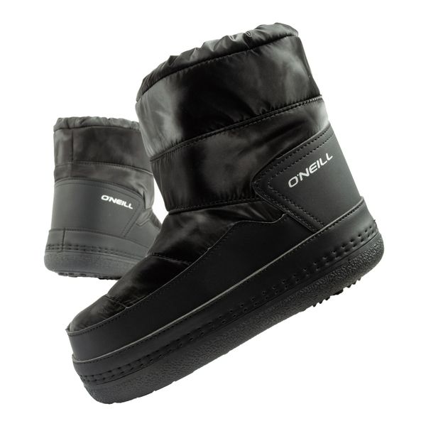 Buty śniegowce damskie O'neill Lisa. Czarne trapery i śniegowce O'Neill, z materiału. Za 189.00 zł.