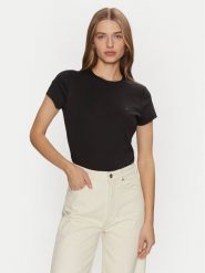 Calvin Klein T-Shirt K20K208049 Czarny Slim Fit. Czarne t-shirty Calvin Klein, xl, bez wzorów, z bawełny, bez kołnierzyka, bez ramiączek. Za 129.99 zł.