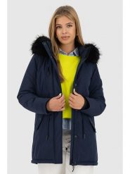 Alife and kickin Parka "KierseyAK" w kolorze granatowym rozmiar: M. Niebieskie parki Alife and Kickin, m, bez kaptura. Za 461.21 zł.