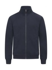 Clique Kardigan Miami z zamkiem, bawełna i poliester z recyklingu – Dark Navy. Niebieskie kardigany CLIQUE, uniwersalny, bez wzorów, z bawełny. Za 211.22 zł.
