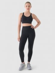 4F Legginsy do biegania z wysokim stanem damskie - szare XL. Szare legginsy 4f, s, bez wzorów, z dzianiny, z podwyższonym stanem, do biegania. W wyprzedaży za 99.99 zł.