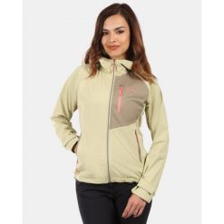 Damska kurtka softshell Kilpi BELTRA-W. Brązowe kurtki sportowe Kilpi, xl, bez wzorów, z softshellu, bez kaptura, trekkingowe. Za 473.69 zł.