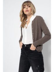 Perfect Cashmere Kaszmirowy kardigan "Amy" w kolorze brązowym rozmiar: XXL. Brązowe kardigany Perfect Cashmere, xxl, bez wzorów, z kaszmiru. Za 416.45 zł.