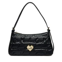 Torebka LOVE MOSCHINO. Czarne torebki klasyczne Love Moschino, bez wzorów, bez dodatków. Za 779.99 zł.