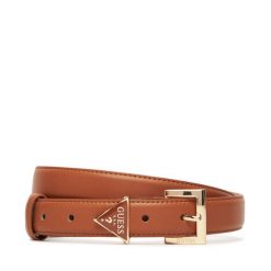 Pasek Damski Guess. Brązowe paski Guess, z aplikacjami. Za 219.99 zł.