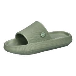 Klapki sportowe damskie CMP Ruby Slipper wygodne zielone. Czarne klapki CMP, bez wzorów, z syntetyku, bez obcasa. Za 78.34 zł.