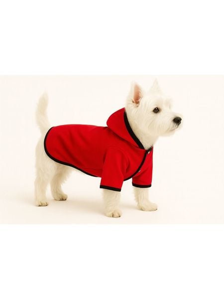 Paws&Whiskers Bluza w kolorze czerwonym dla psa rozmiar: S. Czerwone bluzy Paws&Whiskers, s, bez wzorów, bez kaptura. Za 60.95 zł.