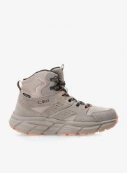 Buty turystyczne damskie wysokie CMP Kamsel Mid WP. Brązowe trekkingi CMP, z materiału, przed kolano, trekkingowe. Za 539.99 zł.