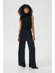 Kaffe Bezrękawnik w kolorze czarnym rozmiar: XS. Czarne golfy Kaffe, xs, bez wzorów, bez ramiączek. Za 78.47 zł.