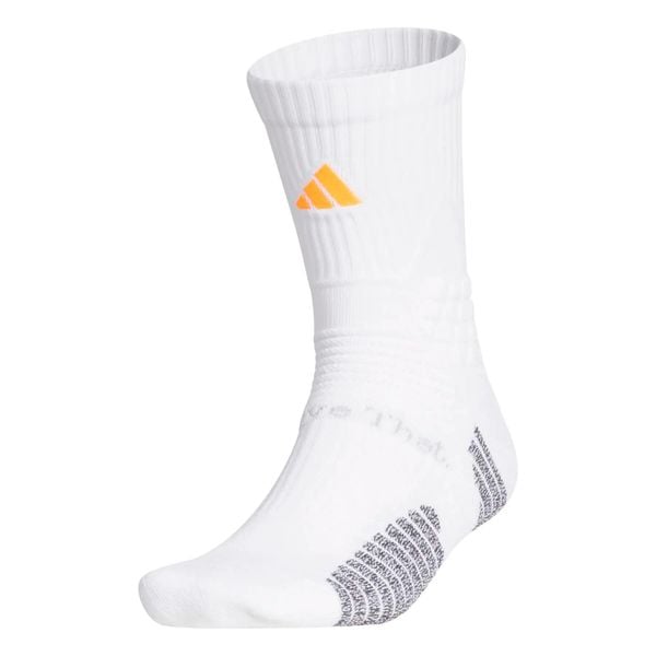 Skarpetki adidas AE. Białe skarpety Adidas, bez wzorów, z materiału. Za 119.50 zł.