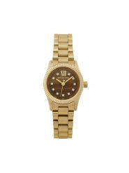 Michael Kors Zegarek Lexington Lady MK7578 Złoty. Żółte, analogowe zegarki Michael Kors, ze stali. Za 979.99 zł.
