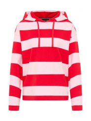 ELBSAND Bluza "Eydis" w kolorze jasnoróżowo-czerwonym rozmiar: XL. Czerwone bluzy ELBSAND, xl, bez wzorów, z kapturem. Za 184.30 zł.
