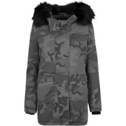 Damska klasyczna parka miejska Overd Parka. Czarne parki Urban Classics, na zimę, klasyczne, bez kaptura. Za 548.00 zł.