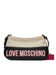 LOVE MOSCHINO Torebka JC4037PP1ILF110B Czarny. Czarne torebki klasyczne Love Moschino, bez wzorów, ze skóry, bez dodatków. Za 579.99 zł.