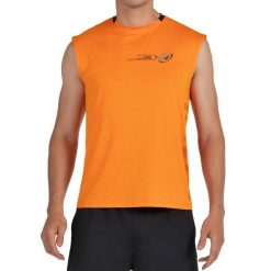 T-shirt Sleeveless Bullpadel Beleno. Brązowe t-shirty bullpadel, bez wzorów, bez kołnierzyka, bez ramiączek. W wyprzedaży za 136.05 zł.