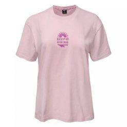 Koszulka damska Hi-Tec Lady Ameli - różowa, Rozmiar S. Czerwone koszulki sportowe Hi-tec, bez wzorów, z bawełny, bez ramiączek, do biegania. Za 34.99 zł.