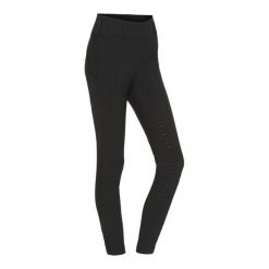 Damskie legginsy jeździeckie z pełną przyczepnością Catago River. Czarne legginsy CATAGO, s, bez wzorów, z tkaniny. Za 518.00 zł.