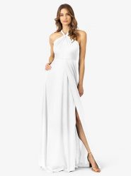 APART Sukienka w kolorze białym rozmiar: 38. Białe sukienki Apart, bez wzorów, bez kołnierzyka, bez ramiączek, maxi. Za 173.99 zł.