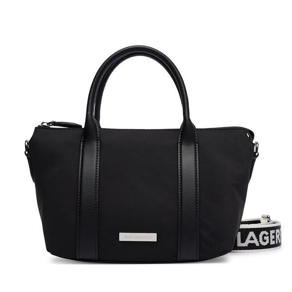 Torebka KARL LAGERFELD. Czarne torebki klasyczne KARL LAGERFELD, bez wzorów, bez dodatków. Za 779.99 zł.