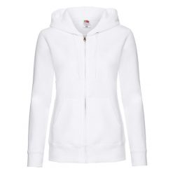Bluza Damska Premium Z Kapturem. Białe bluzy FRUIT OF THE LOOM, l, bez wzorów, z kapturem. Za 200.99 zł.