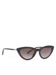 Guess Okulary przeciwsłoneczne GU3053 52F Brązowy. Brązowe okulary przeciwsłoneczne Guess, z aplikacjami, z tworzywa sztucznego. Za 359.99 zł.