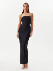 Guess Sukienka codzienna O5GK00 KCDE0 Czarny Bodycon Fit. Czarne sukienki Guess, na co dzień, xs, z aplikacjami, z syntetyku, bez kołnierzyka, bez ramiączek, bodycon. Za 309.99 zł.