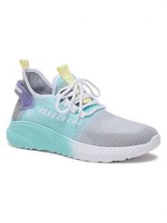 Kimberfeel Sneakersy "Kessy" w kolorze turkusowym rozmiar: 36. Niebieskie trampki Kimberfeel, bez wzorów, z materiału, bez zapięcia. Za 165.99 zł.
