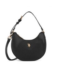 U.S. Polo Assn. Torebka BIUXT8388WVP Czarny. Czarne torebki klasyczne U.S. Polo Assn., bez wzorów, z tworzywa sztucznego, bez dodatków. Za 269.99 zł.