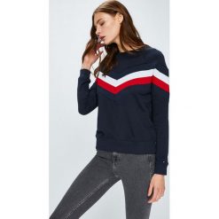 Tommy Hilfiger - Bluza. Szare bluzy sportowe TOMMY HILFIGER, m, z aplikacjami, z bawełny, bez kaptura. Za 499.90 zł.