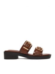 Beverly Hills Polo Club Klapki CEO-HY7006-1 Brązowy. Brązowe klapki Beverly Hills Polo Club, bez wzorów, z materiału, bez obcasa. Za 179.99 zł.