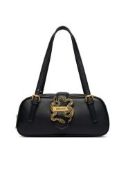 Just Cavalli Torebka Iconic Snakes 81RA4BA5 ZSA89 Czarny. Czarne torebki klasyczne Just Cavalli, bez wzorów, ze skóry, bez dodatków. Za 819.99 zł.