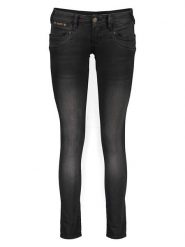 Herrlicher Dżinsy - Skinny fit - w kolorze czarnym rozmiar: W27/L30. Czarne jeansy Herrlicher, l, z aplikacjami. Za 158.10 zł.