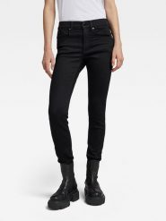 G-Star Dżinsy - Skinny fit - w kolorze czarnym rozmiar: W27/L34. Czarne jeansy G-Star, l, z aplikacjami. Za 237.73 zł.